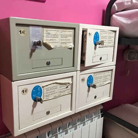 Rc Miguel Angel Hostel Madrid Exterior photo Mailboxes on board a train